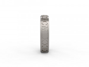 man band ring 24 Model Cetak 3D