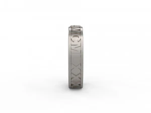 man band ring 24 3D Print Model
