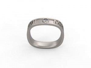 man band ring 24 Model Cetak 3D