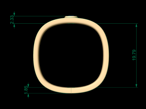 man band ring 24 Model Cetak 3D