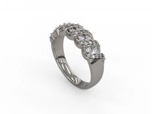 kadın alyans yüzüğü 125 3D Baskı Modeli