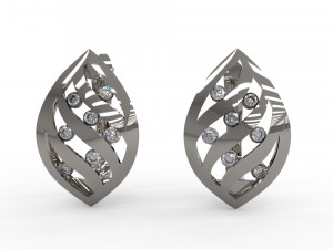 earring 55 3D Print Model