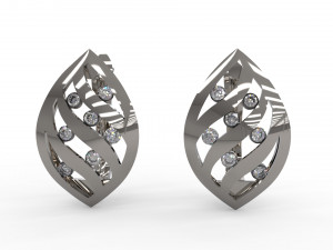 earring 55 Modèles 3D en vedette