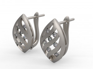 earring 55 Modèles 3D en vedette