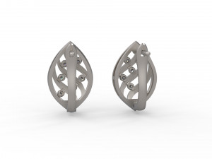 earring 55 Modèles 3D en vedette