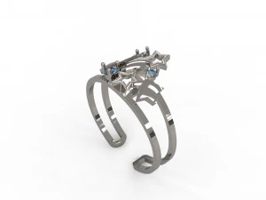ster ring 3D printmodel