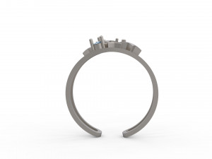 star ring 3D Print Model