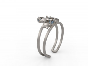 star ring 3D Print Model