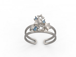 star ring 3D Print Model
