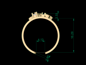 star ring 3D Print Model