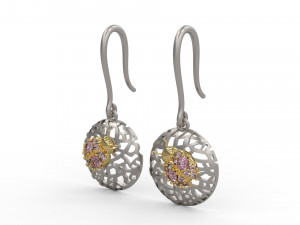 earring 56 3D Принт Модель