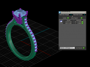 woman solitaire ring 128 3D Print Model