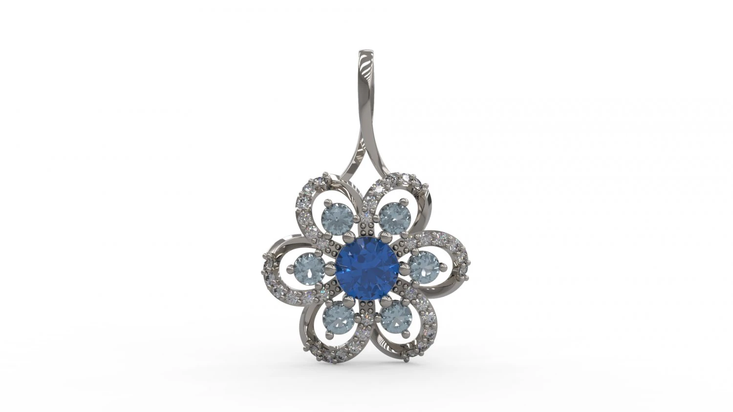 pendant 76 3D Print Model .c4d .max .obj .3ds .fbx .stl .blend 
