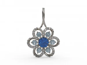 pingente 76 Modelo de Impressão 3D