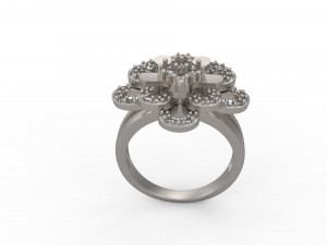woman solitaire ring 130 Modelo de Impressão 3D