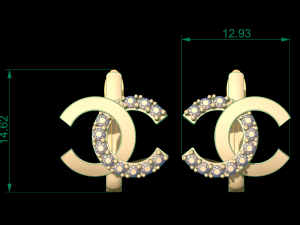 earring 57 3D 打印模型