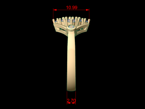 woman solitaire ring 132 Modèles 3D en vedette