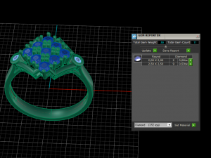 woman solitaire ring 132 Modèles 3D en vedette