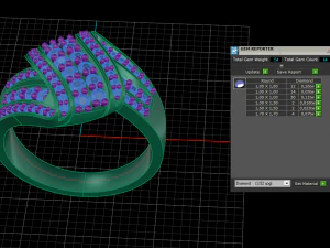 woman solitaire ring 133 3D Print Model