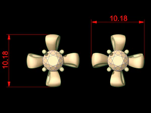 earring 58 3D Print Model