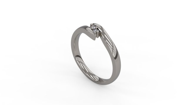 woman wedding ring 137 3D 프린트 모델 .c4d .max .obj .3ds .fbx .stl .blend 