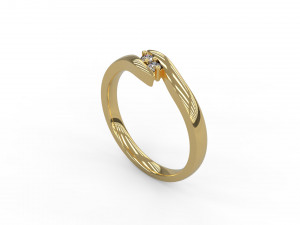 woman wedding ring 137 3D 프린트 모델