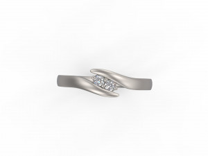 woman wedding ring 137 3D 프린트 모델