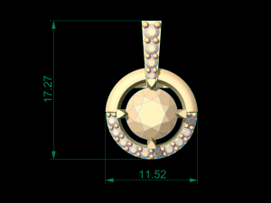 pendant 80 Model Cetak 3D