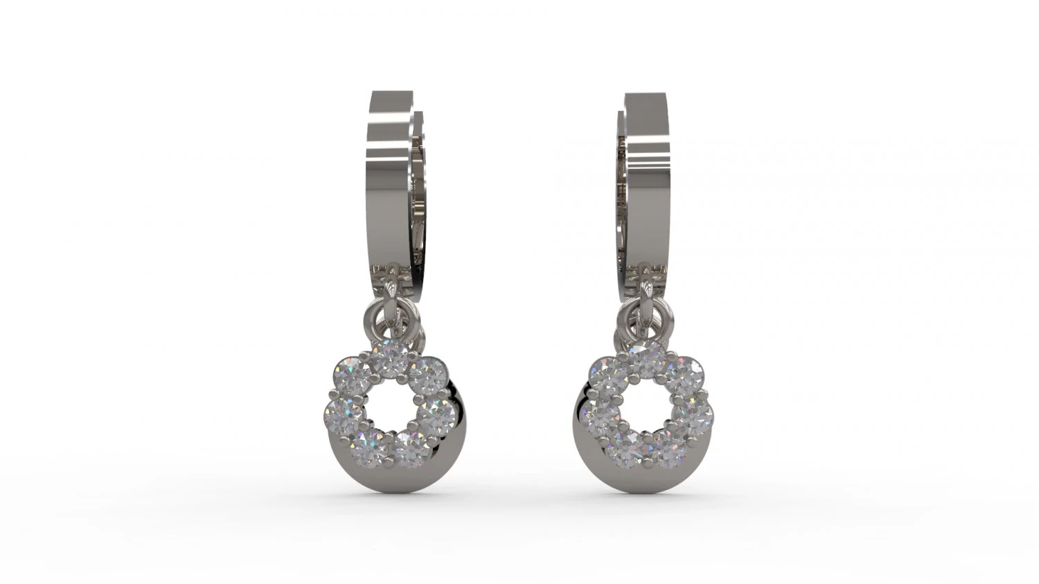 earring 61 3D Print Model .c4d .max .obj .3ds .fbx .stl .blend 