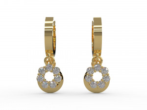 earring 61 3D Принт Модель