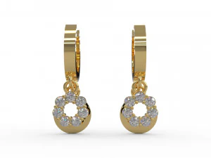 earring 61 3D Print Model
