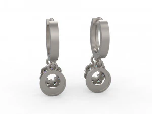 earring 61 3D Print Model