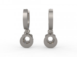 earring 61 3D Принт Модель