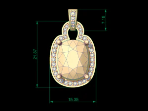 pendant 81 3D Print Model