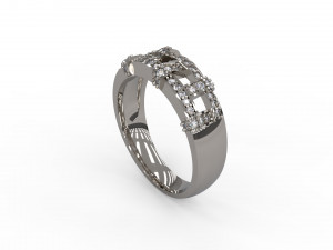 woman wedding ring 144 3D 프린트 모델