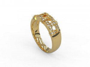 woman wedding ring 144 3D प्रिंट मॉडल