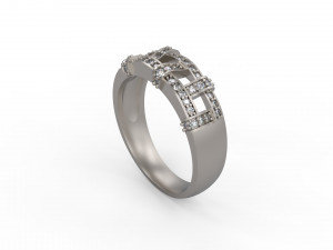 woman wedding ring 144 3D प्रिंट मॉडल