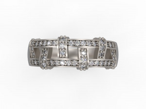 woman wedding ring 144 3D प्रिंट मॉडल