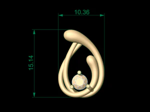 pendant 82 3D Print Model