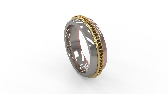 Male top band ring