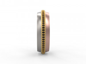 men band ring 29 Model Cetak 3D