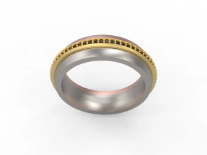 men band ring 29 3D Print Model