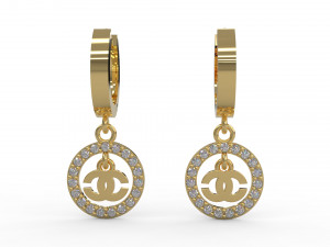 earring 62 Modello di stampa 3D