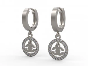 earring 62 3D Print Model