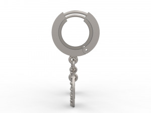 earring 62 3Dプリントモデル