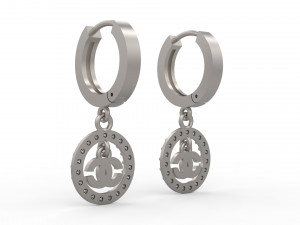 earring 62 3Dプリントモデル