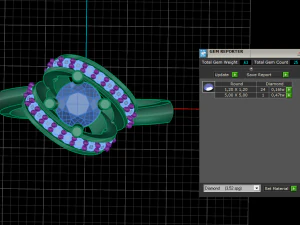 woman solitaire ring 146 3D Print Model