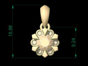 pendant 83 3D Принт Модель