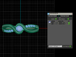 woman solitaire ring 147 3D Print Model