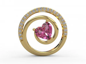 pingente 84 Modelo de Impressão 3D